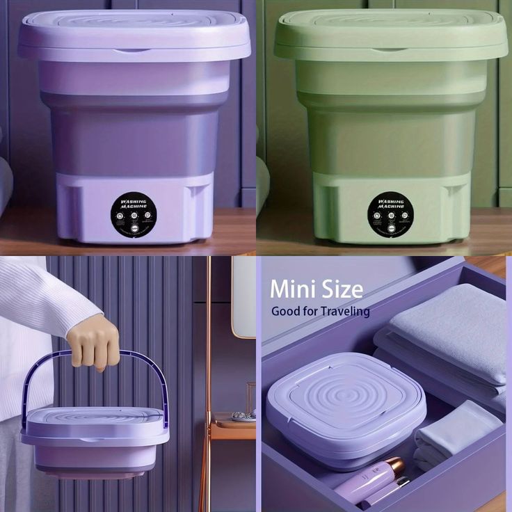 Portable Foldable Mini Washing Machine